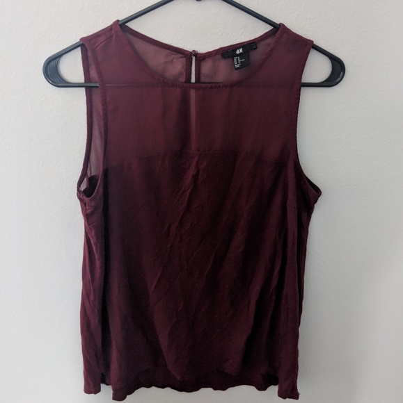 H&M Tops - H&M Sheer Blouse
